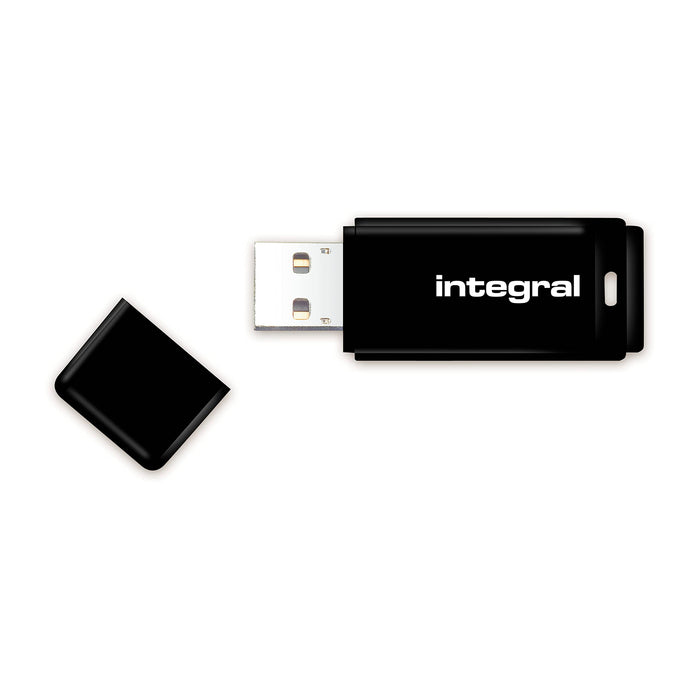 Integral USB 64 GB 2.0 Flash Drive Black