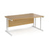 Dams International Wave Desk MC16WRWHO 1,600 x 725 x 800 - 990 mm