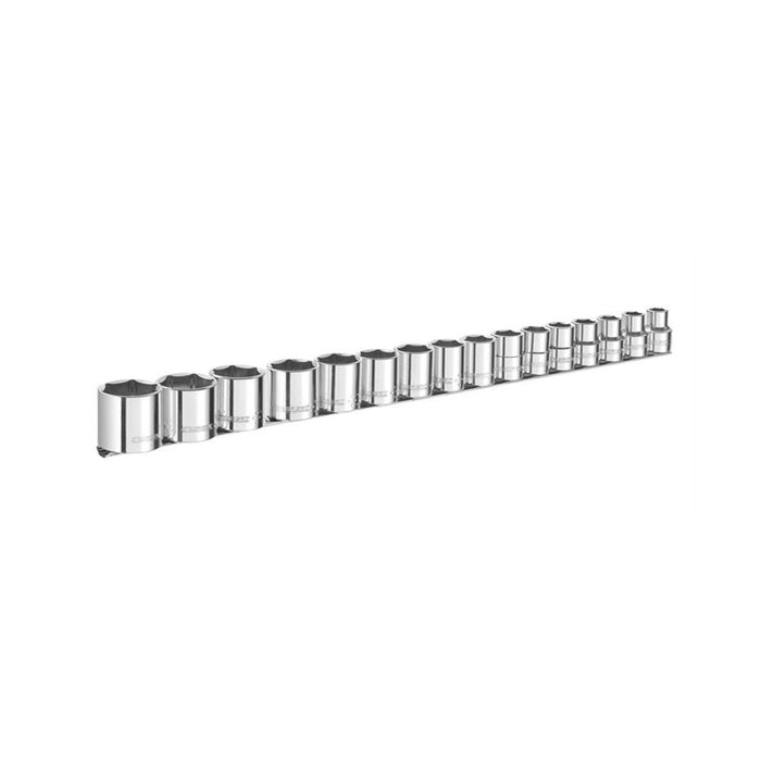 Socket Set of 16 Metric 1.2in Drive