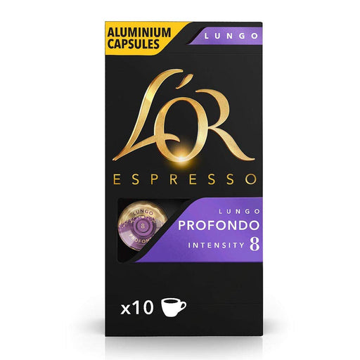 L'OR Espresso Lungo Profondo Coffee Capsules Pack of 10