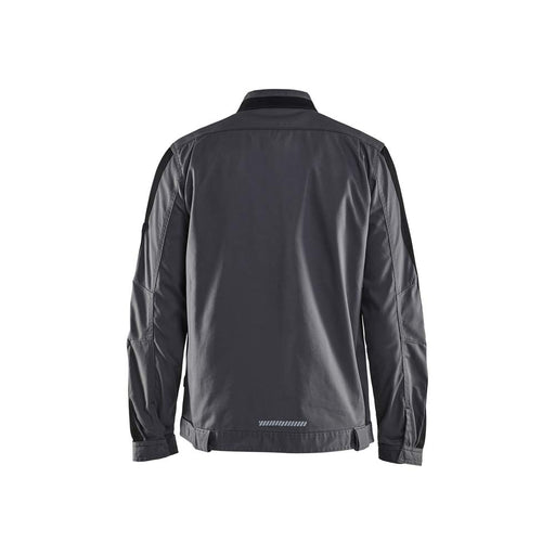 BLÅKLÄDER Jacket 44441832 Cotton, Elastolefin, PL (Polyester) Mid Grey, Black Size S