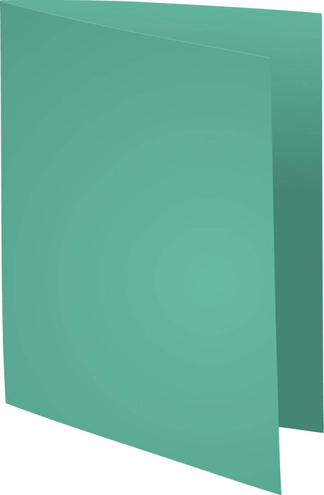 Exacompta Super Square Cut Folder A4 Green Cardboard 160 gsm Pack of 500