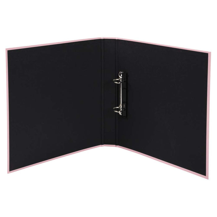 Exacompta Ring Binder 2 Rings 25mm Plastic Coated A4 Pink