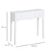 HOMCOM Console Table White 320 x 850 mm