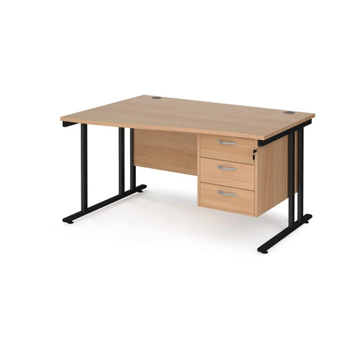 Dams International Wave Desk MC16WLP3WHO 1,600 x 725 x 800 - 990 mm