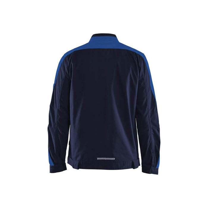 BLÅKLÄDER Jacket 44441832 Cotton, Elastolefin, PL (Polyester) Navy Blue, Cornflower Blue Size XL