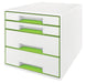 Leitz Desktop Drawers 52132054 Green A4 Maxi Green 28.7 (W) x 27 (H) cm