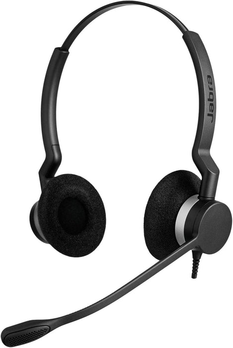 Jabra BIZ 2300 QD Duo - Headset - on-ear - wired