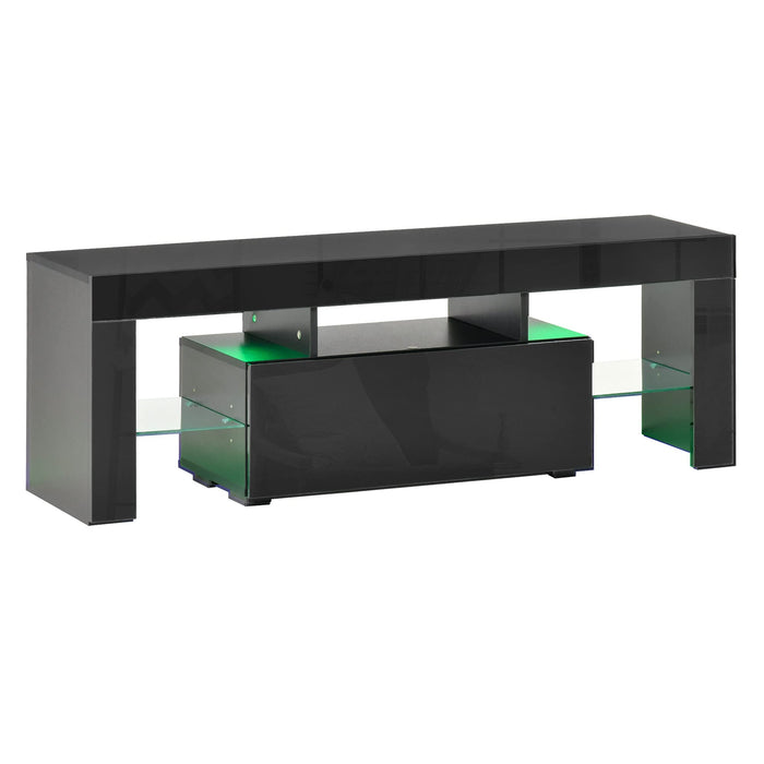 Homcom TV Stand Black 350 x 450 mm