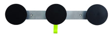 Alba Coat Hook B00BFRQSC6 Black 430 x 70 x 90 mm