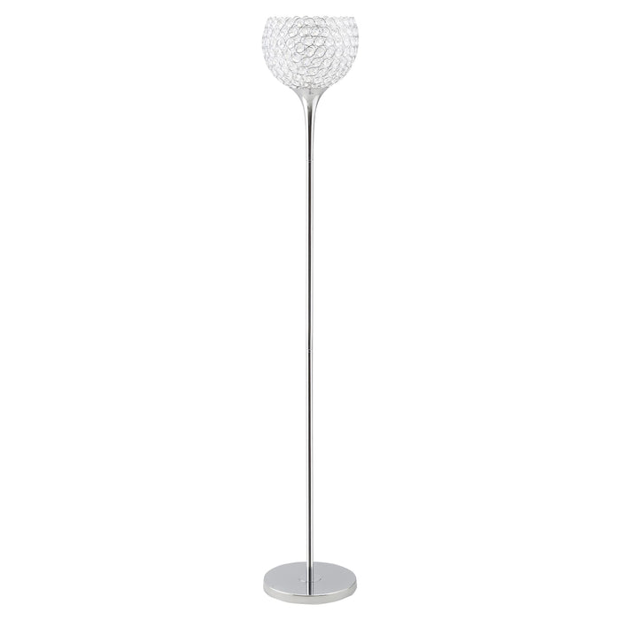 HOMCOM Floor Lamp B31-352 Silver