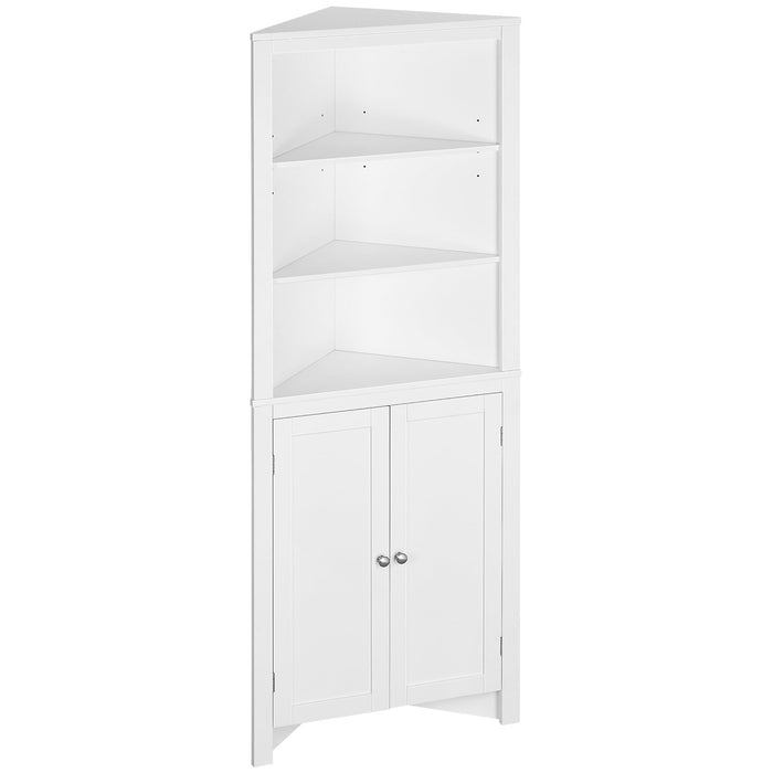 kleankin Cabinet MDF (Medium-Density Fibreboard) White 5.95 x 3.15 x 16.2 cm