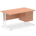 Dynamic Desk Impulse MI001701 Brown 1400 mm (W) x 800 mm (D) x 730 mm (H)