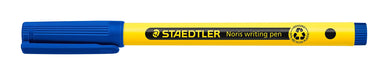 Staedtler Noris Handwriting Pen 0.6mm Line Blue (Pack 10) - 307-3