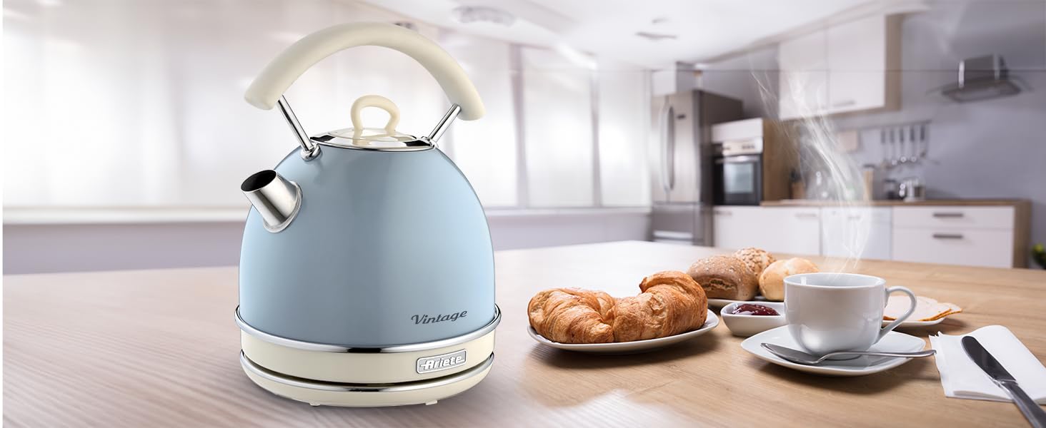 Ariete Dome Electric Kettle 1.7 L Blue 2000 W