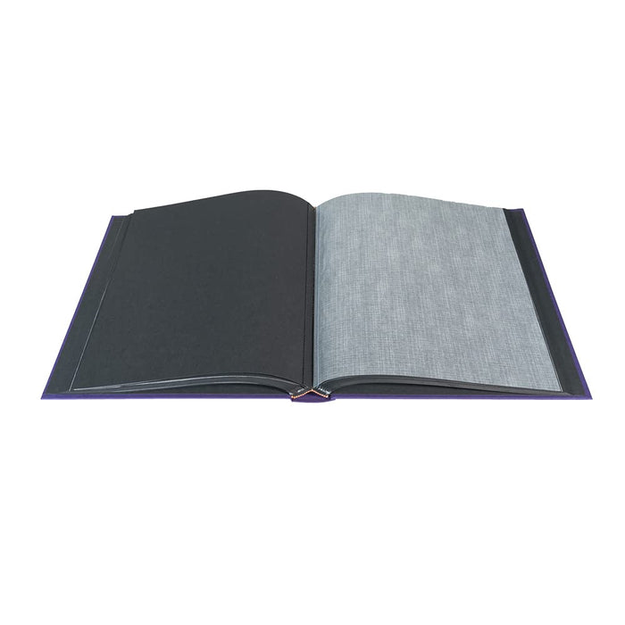 Exacompta Milano Photo Album Hardback Paper 30.3 x 32.8 x 4.7 cm Purple