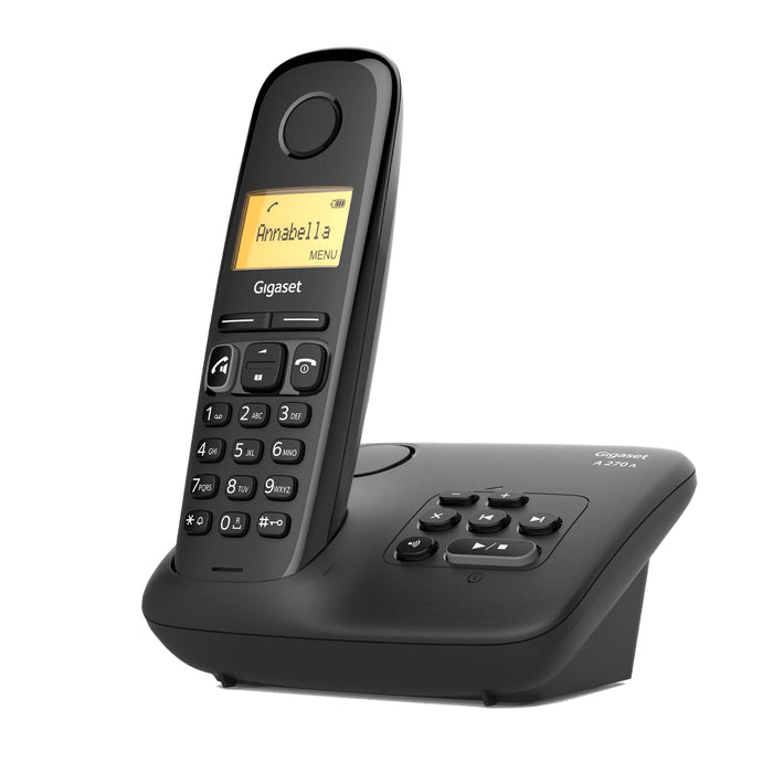 Gigaset Cordless DECT Telephone A270A Black