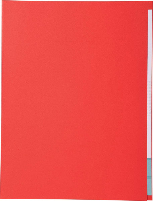 Exacompta Forever Square Cut Folder A4 Red Manila 170 gsm Pack of 500