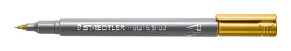 STAEDTLER Metallic Brush Marker ?8321 TB10 Non-Permanent 1-6 mm Assorted Colours pack of 10