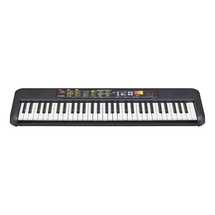 Yamaha Keyboard PSR-F52 LCD C2 to C7 Black Set