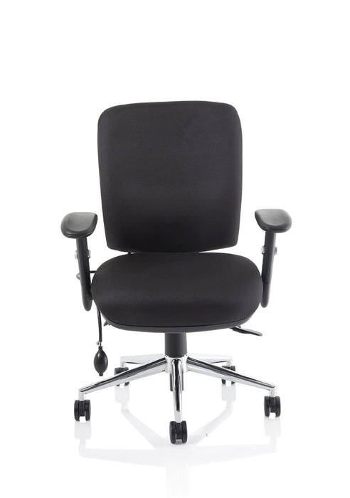 dynamic Triple Lever Ergonomic Office Chair with Adjustable Armrest and Seat Chiro Medium Back Bergamot Cherry