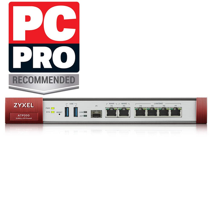 Zyxel ZyWALL ATP200 - Security appliance - GigE - H.323, SIP - cloud-managed