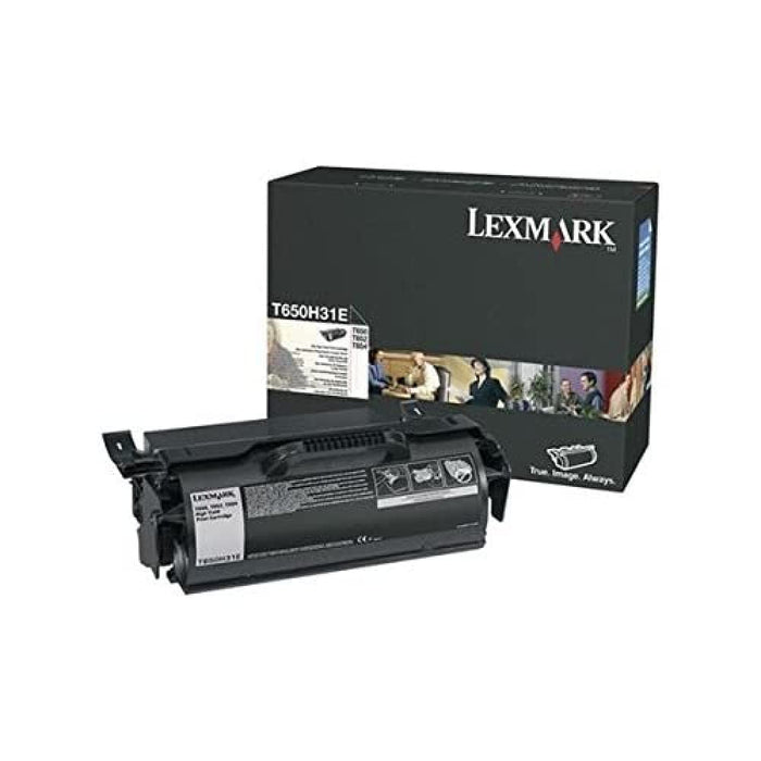 Lexmark T650H31E Black Toner Cartridge