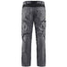 BLÅKLÄDER Trousers 14441832 Cotton, Elastolefin, PL (Polyester) Mid Grey, Black Size 33R