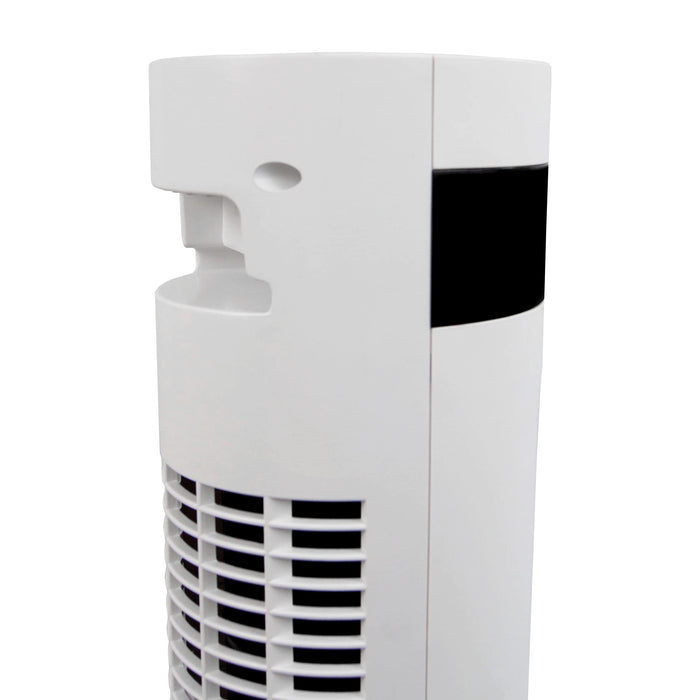 igenix Tower Fan IGFD6035W Non Height Adjustable Main 50 W Plastic White 3 30 x 30 x 90 cm