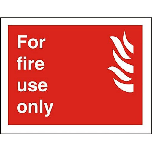 Fire Extinguisher Sign Fire Extinguisher Plastic Red, White 20 x 30 cm