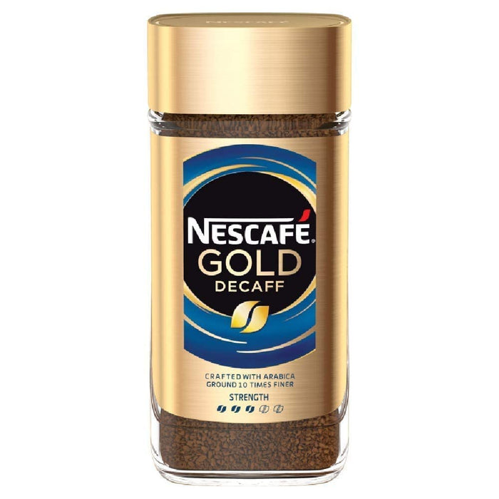 Nescafe Gold Blend Rich & Smooth Decaffeinated Instant Coffee Jar 200 g