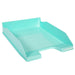 Exacompta Combo Midi Letter Tray 113263D A4+ PS (Polystyrene) Pastel Green 255mm x 346mm