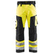 BLÅKLÄDER Trousers 15661811 Cotton, PL (Polyester) Yellow, Black Size 44R