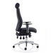 Dynamic Independent Seat & Back Posture Chair With Black Bonded Leather Height Adjustable Arms Onyx Without Headrest High Back