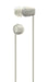 Sony WI-C100 Headset Wireless In-ear Calls Music Bluetooth Beige