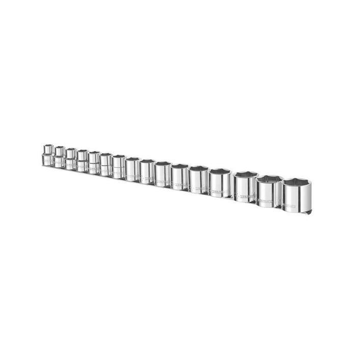 Socket Set of 16 Metric 1.2in Drive