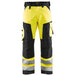 BLÅKLÄDER Trousers 15661811 Cotton, PL (Polyester) Yellow, Black Size 36R