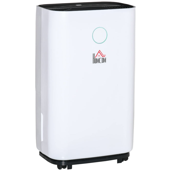 HOMCOM Dehumidifier 821-019V70 2.3 (W) x 3.35 (D) x 5.7 (H) cm