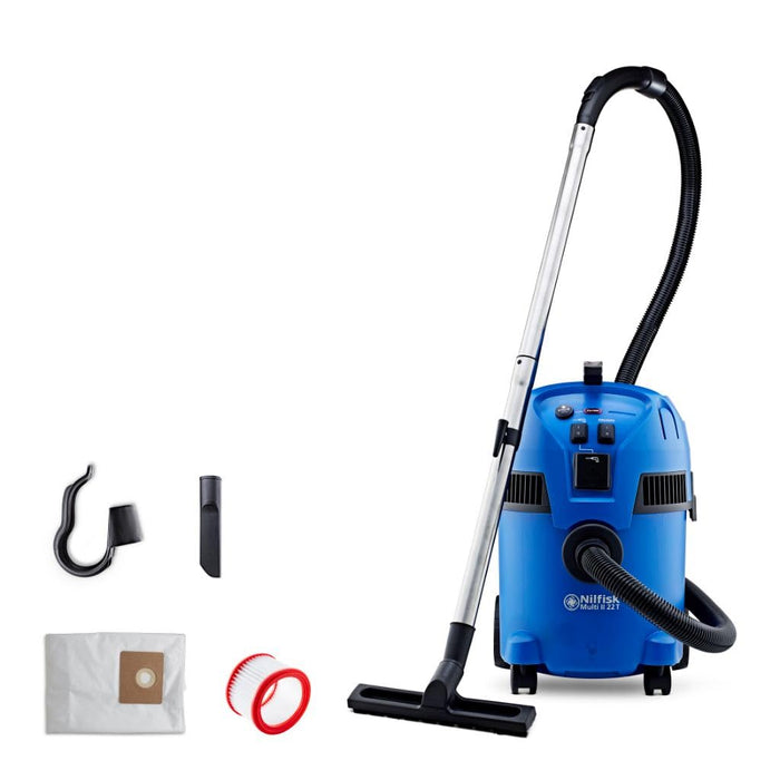 Nilfisk Wet and Dry Vacuum Cleaner MULTI II 22 T 22L