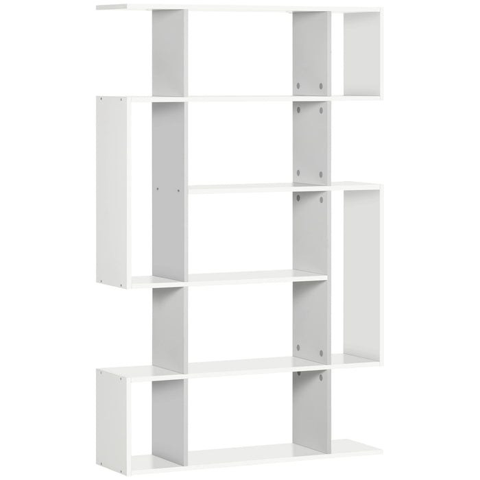 HOMCOM Bookcase 836-542WT White 950 x 250 x 1,505 mm