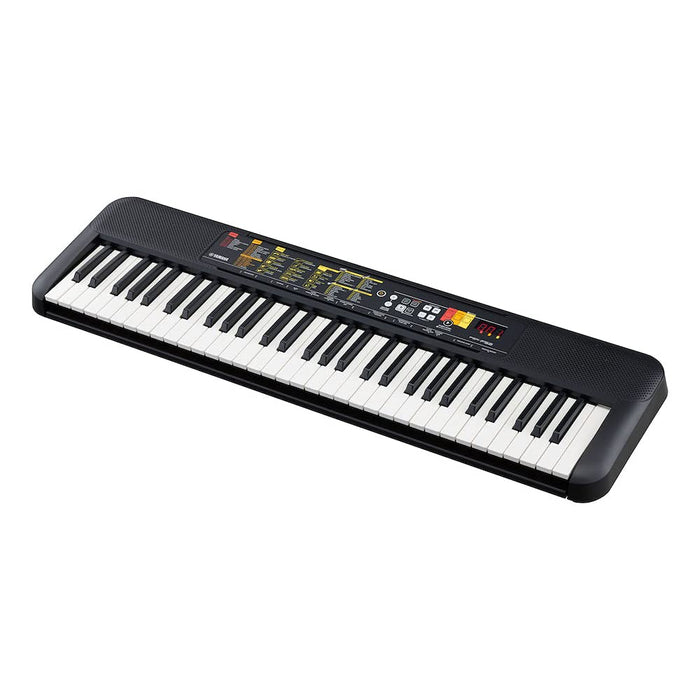 Yamaha Keyboard PSR-F52 LCD C2 to C7 Black Set