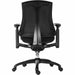 Rapport Mesh Back Executive Office Chair with Fabric Seat Black - 6964BLK