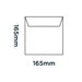 Purely Packaging Premium Optima CD Envelope Peel and Seal 165 x 165 mm 210 gsm Ultra White Pack of 250