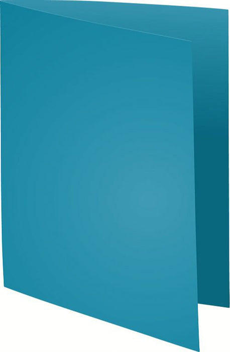 Exacompta Rock''s Square Cut Folder 807019E A4 Cardboard 22 (W) x 31 (H) cm Blue Pack of 300