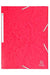 Exacompta 3 Flap Folder 17109H A4 Red 425gsm Pressboard 24x32cm Pack of 25