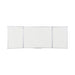 Bi-Office Earth Folding Whiteboard Magnetic Double 90 (W) x 60 (H) cm White