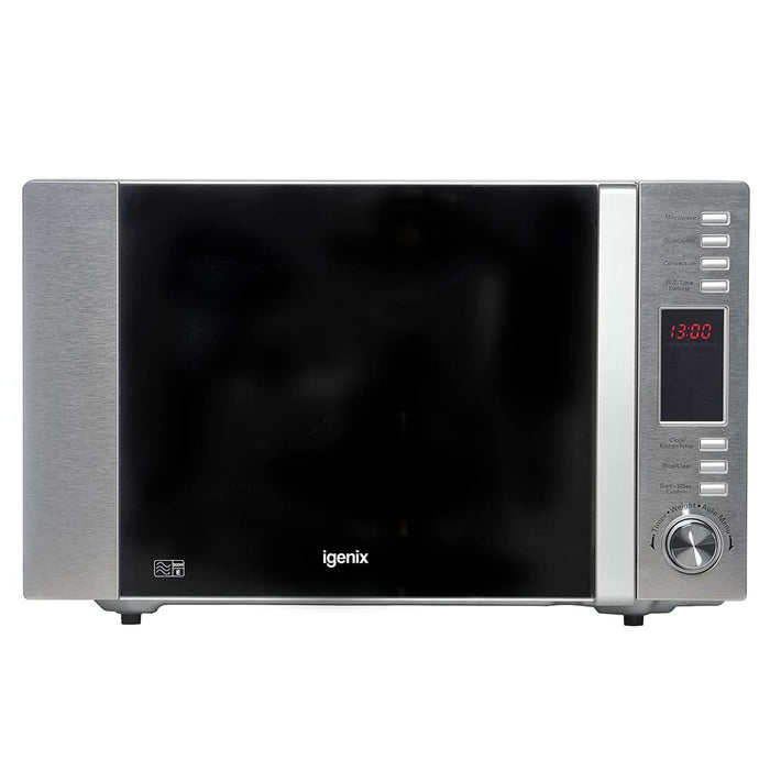 igenix IG3091 Microwave Digital Combination 30L 900W Stainless Brushed Steel