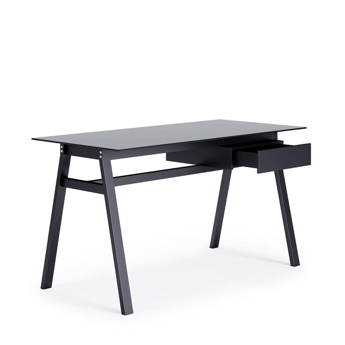 Alphason Desks AW21928BLK Black 1,400 (W) x 650 (D) x 760 (H) mm