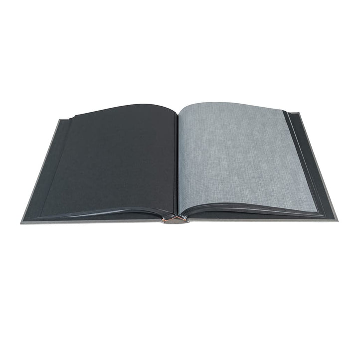 Exacompta Milano Photo Album Hardback Paper 30.3 x 32.8 x 4.7 cm Grey