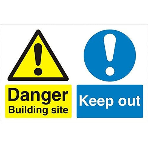 Site Sign Keep Out PVC 30 x 40 cm